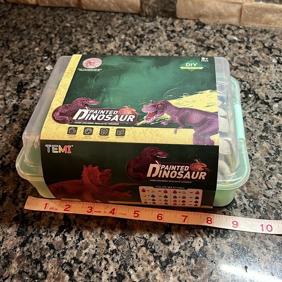 Painted Dinosaur NIB - Picture 7 of 8